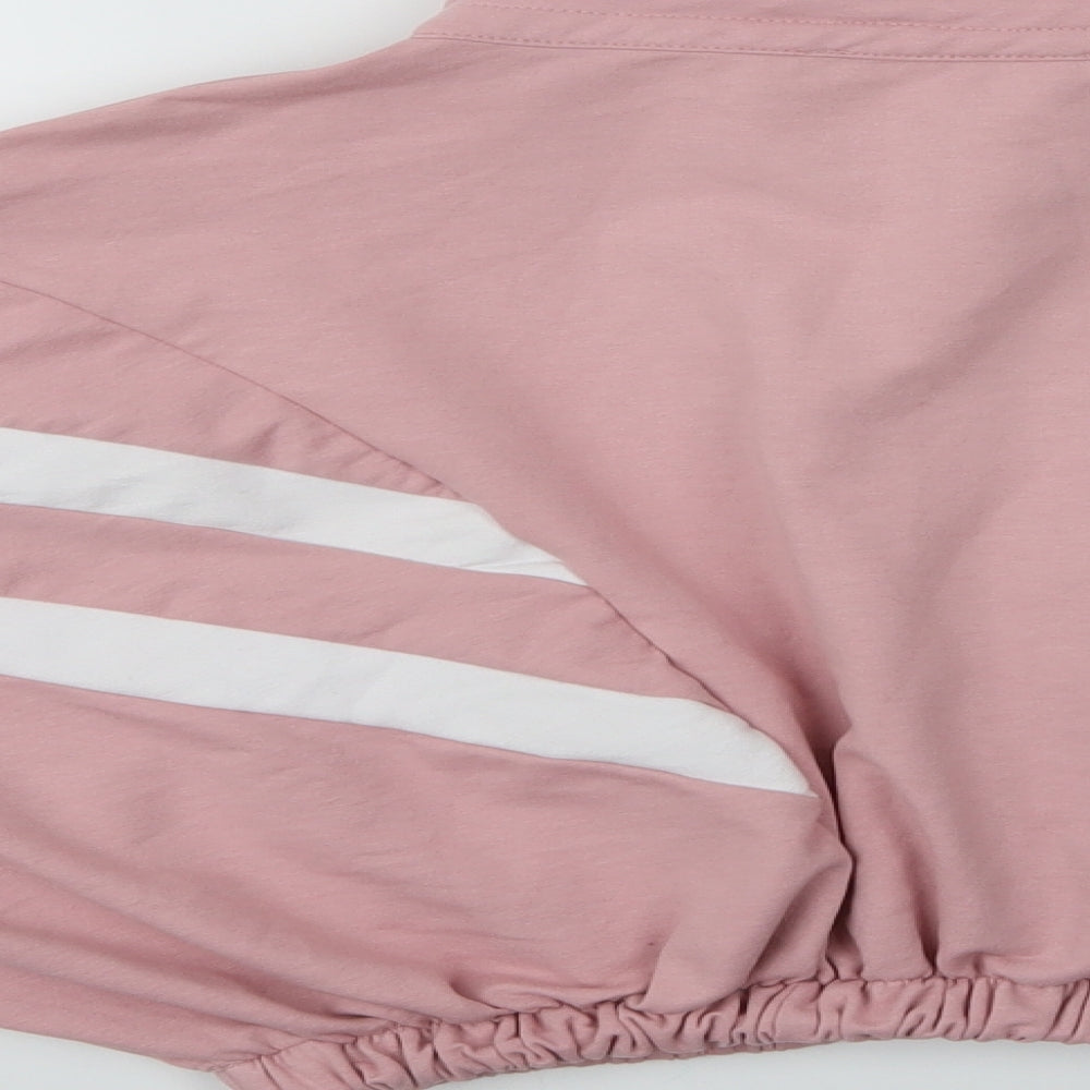 Parisian  Womens Pink   Pullover Sweatshirt Size 12  - Cropped