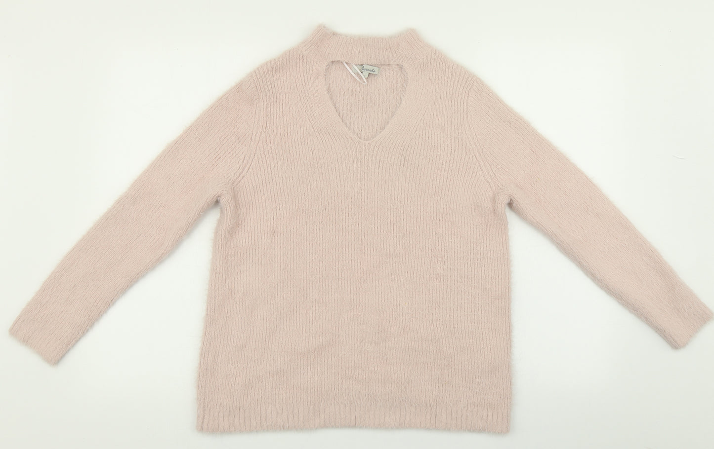 Peacocks Womens Pink   Pullover Jumper Size L