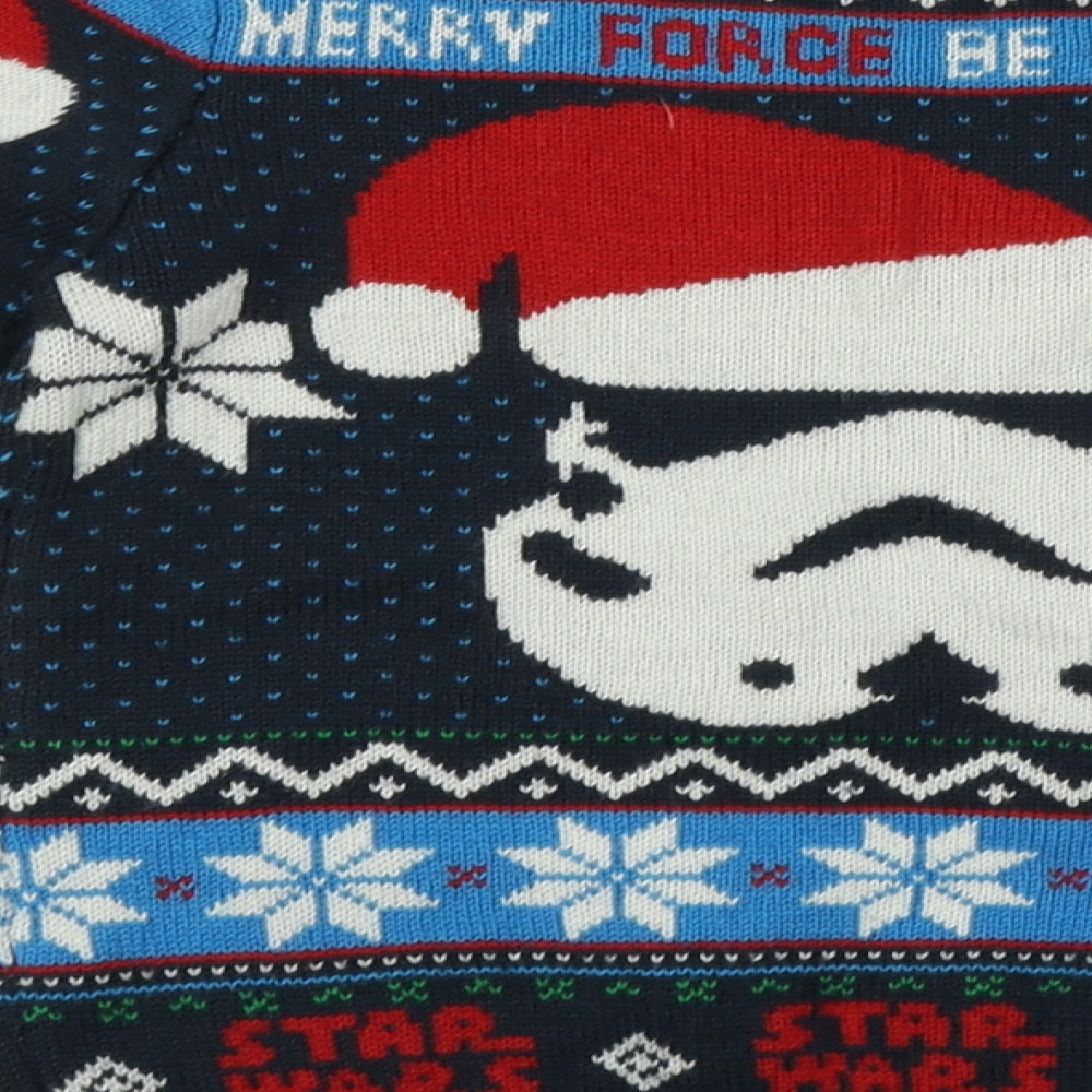 Star Wars Boys Multicoloured   Pullover Sweatshirt Size 9-10 Years  - Christmas jumper
