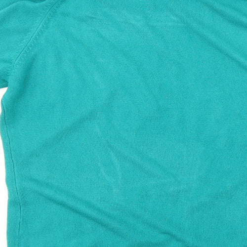 M&S Womens Green   Pullover Jumper Size 14