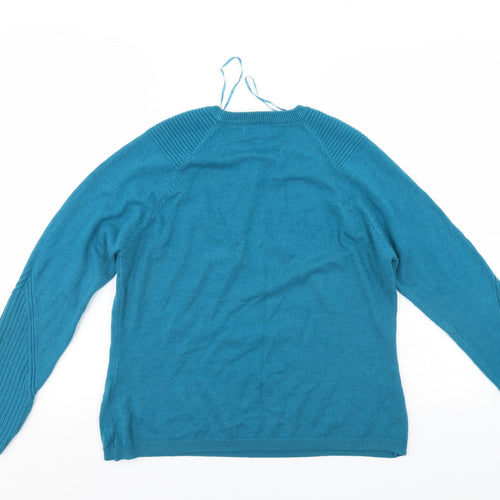 Per Una Womens Blue   Pullover Jumper