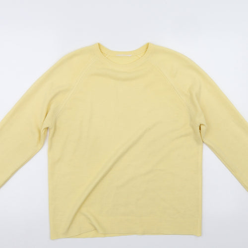 Preworn Womens Yellow   Pullover Jumper
