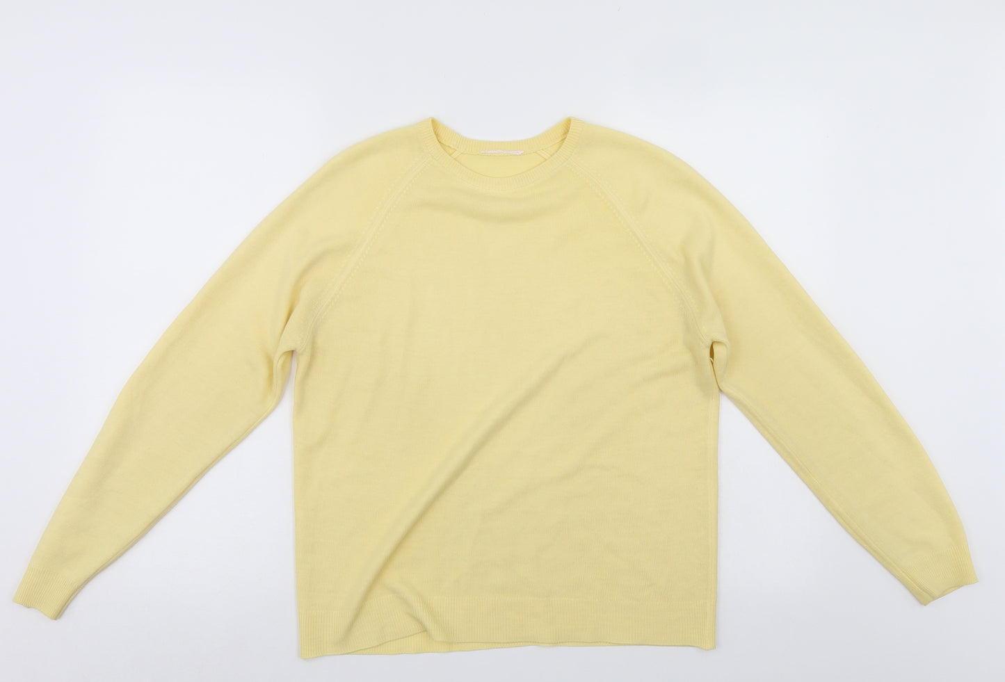 Preworn Womens Yellow   Pullover Jumper