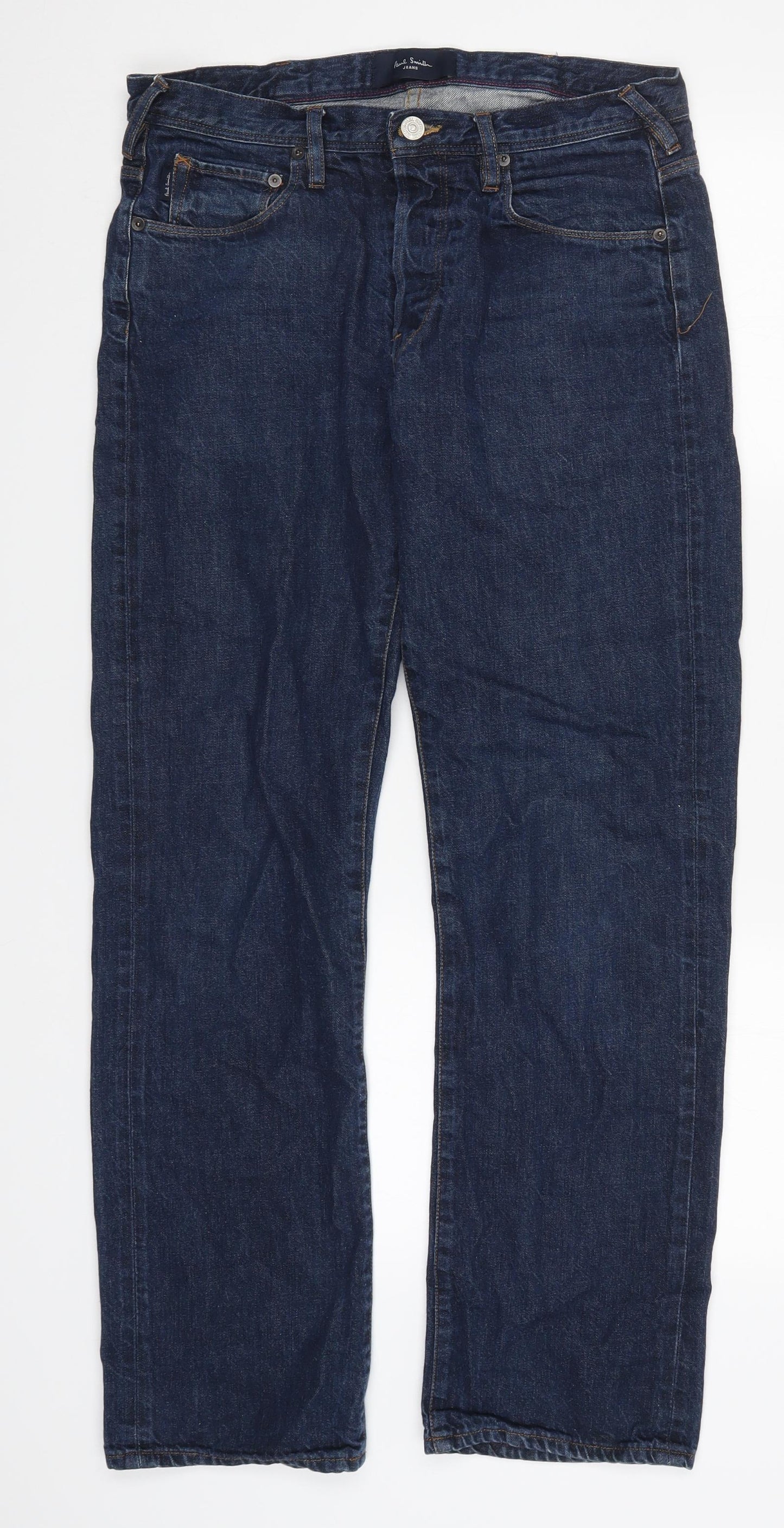 Paul Jeans Womens Blue  Denim Straight Jeans Size 30 L30 in