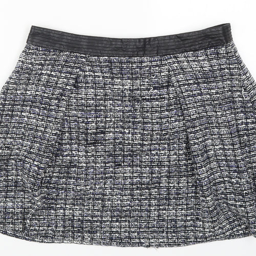 FOREVER 21 Womens Blue   Skater Skirt Size L