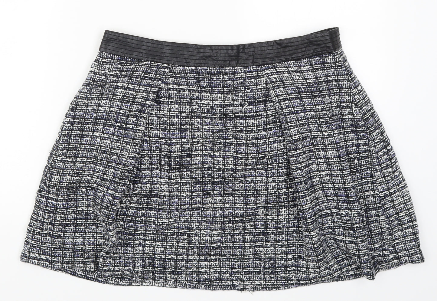 FOREVER 21 Womens Blue   Skater Skirt Size L