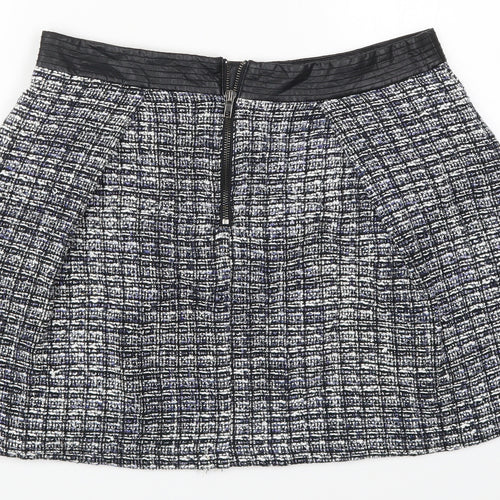 FOREVER 21 Womens Blue   Skater Skirt Size L
