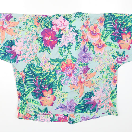 New Look Womens Multicoloured Floral  Jacket  Size 8
