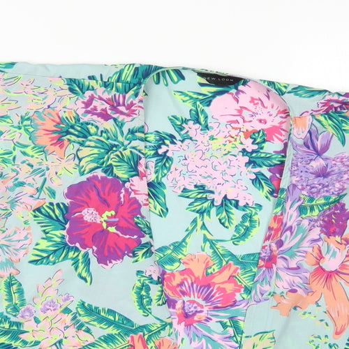 New Look Womens Multicoloured Floral  Jacket  Size 8