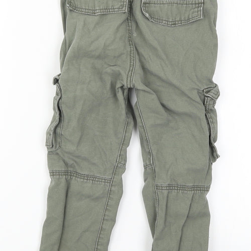 H&M Boys Green   Cargo Trousers Size 4 Years
