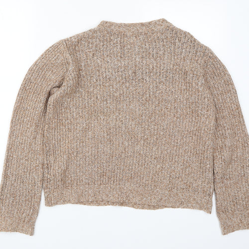 Primark Womens Brown  Knit Pullover Jumper Size 6