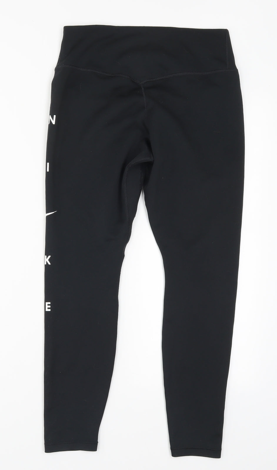 Nike Womens Black   Track Pants Leggings Size M L24 in