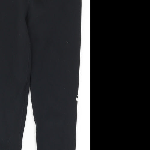Nike Womens Black   Track Pants Leggings Size M L24 in