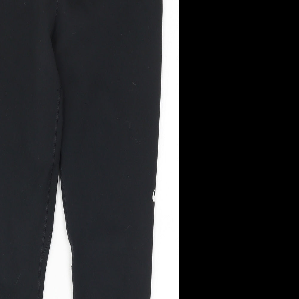 Nike Womens Black   Track Pants Leggings Size M L24 in