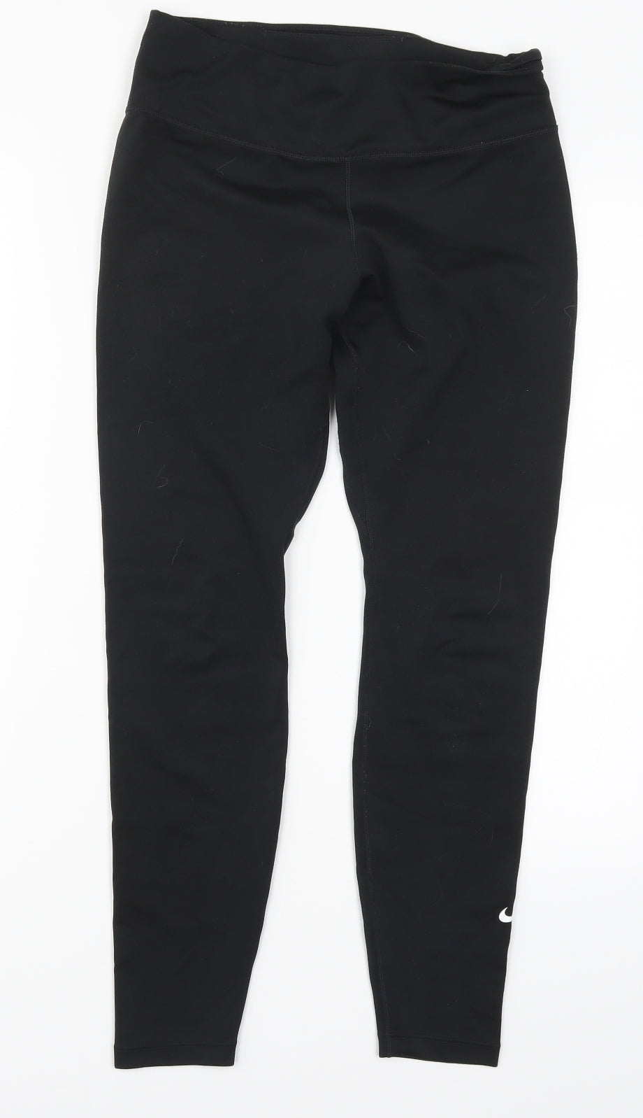 Nike Womens Black   Track Pants Leggings Size M L25.5 in