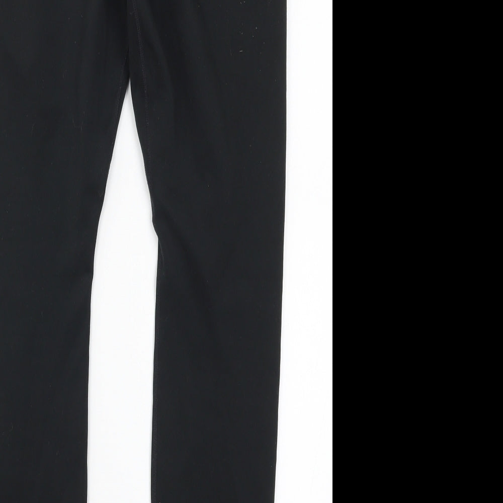 Nike Womens Black   Track Pants Leggings Size M L25.5 in