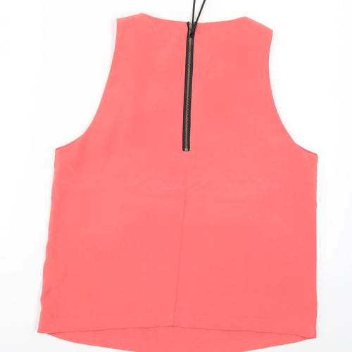 Topshop Womens Pink   Basic Tank Size 12