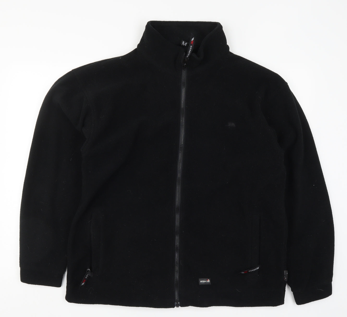 Trespass Mens Black  Fleece Jacket  Size M