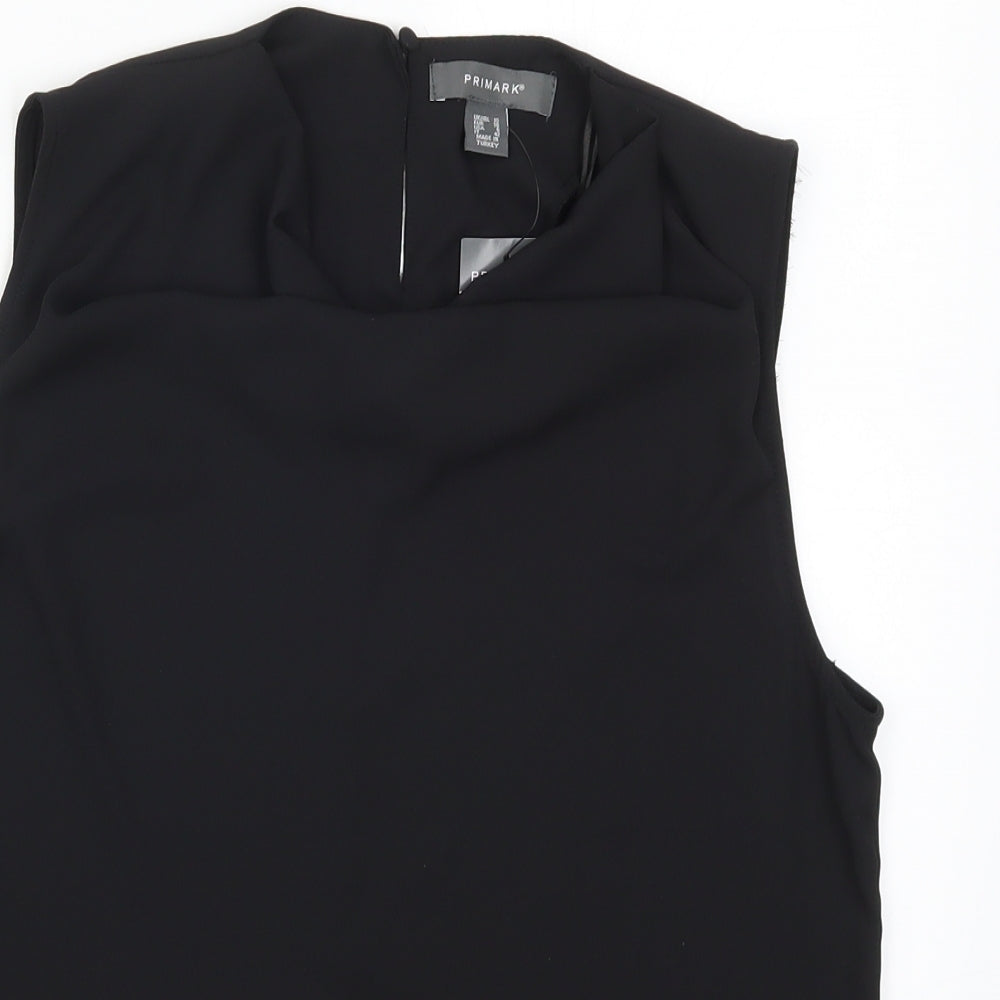 Primark Womens Black   Basic Tank Size 10