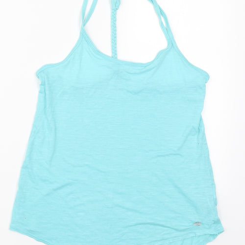New Look Womens Blue   Basic Tank Size S