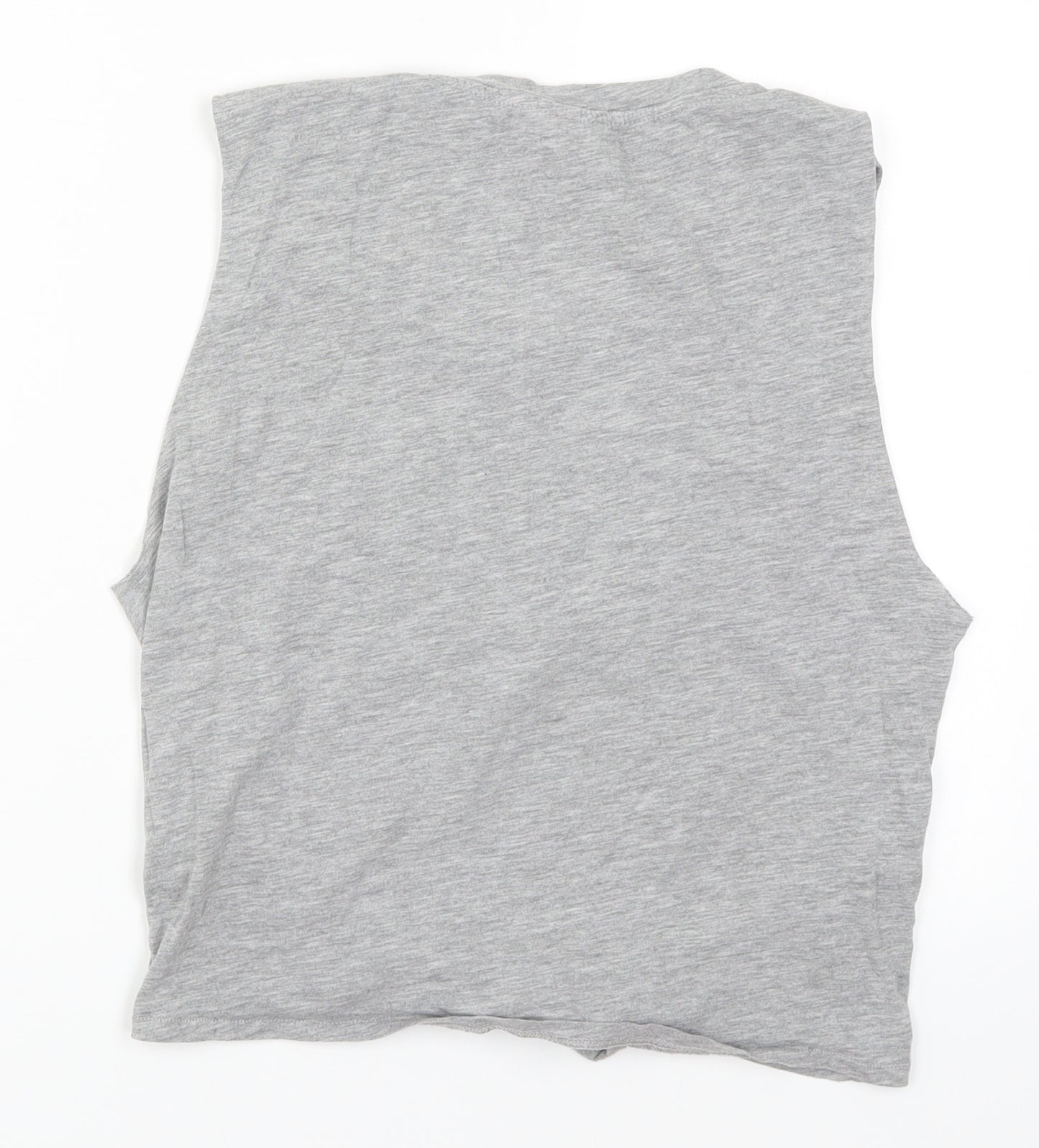 H&M Womens Grey   Basic Tank Size 10  - Summer Kisses