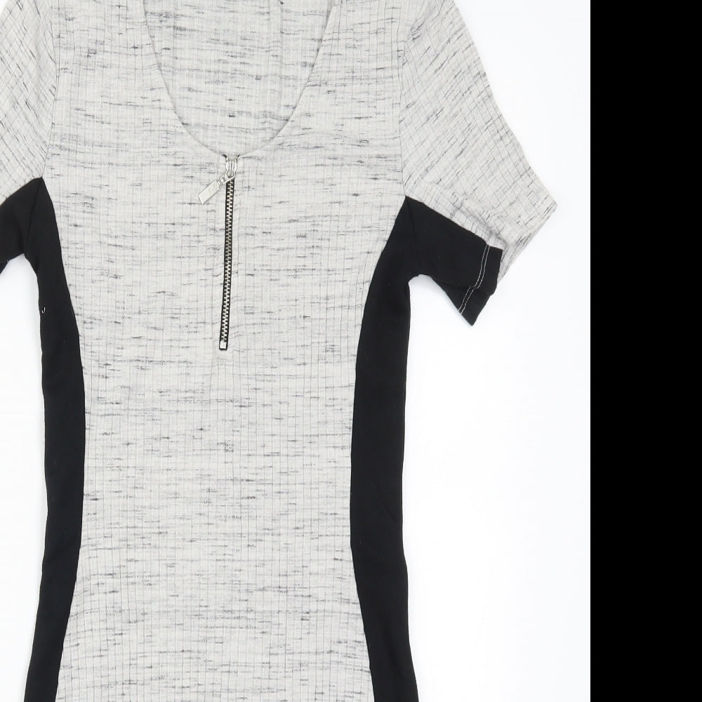 Select Womens Grey   Bodycon  Size 10