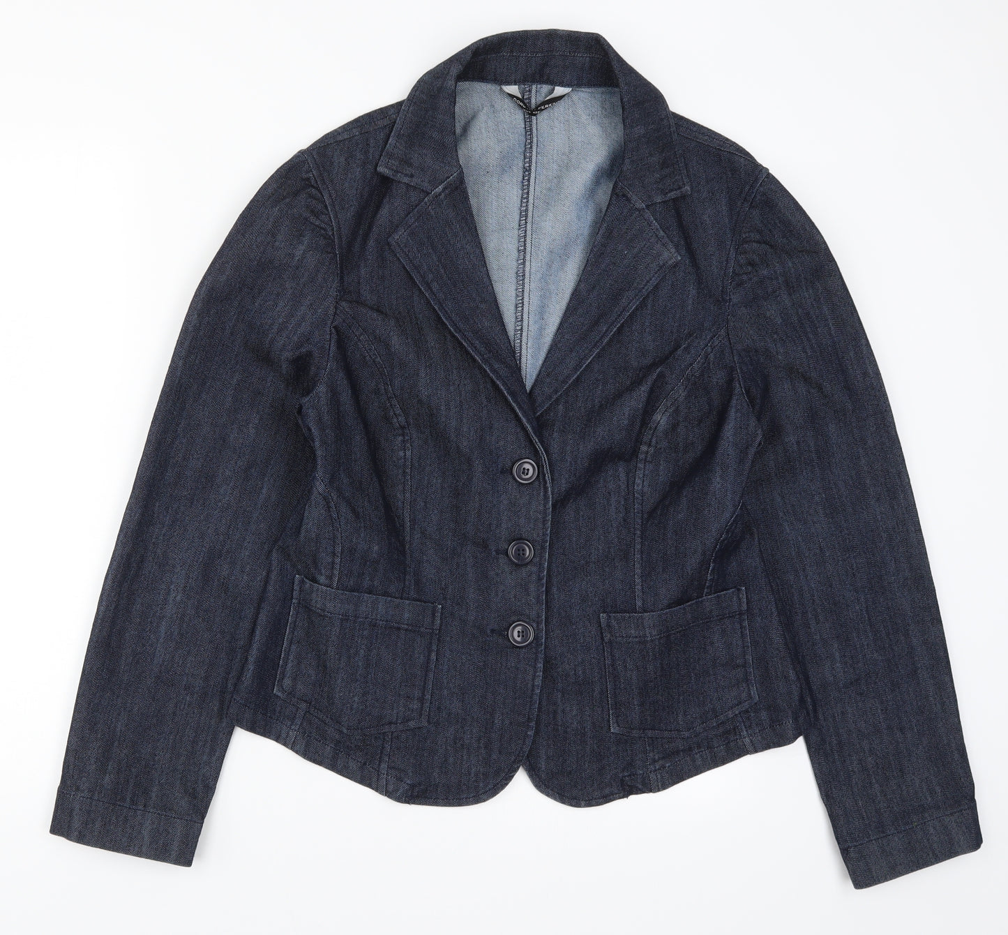 Dorothy Perkins Womens Blue  Denim Jacket Blazer Size 14