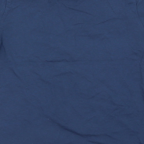 George Boys Blue   Basic T-Shirt Size 7-8 Years  - Surf Vibes