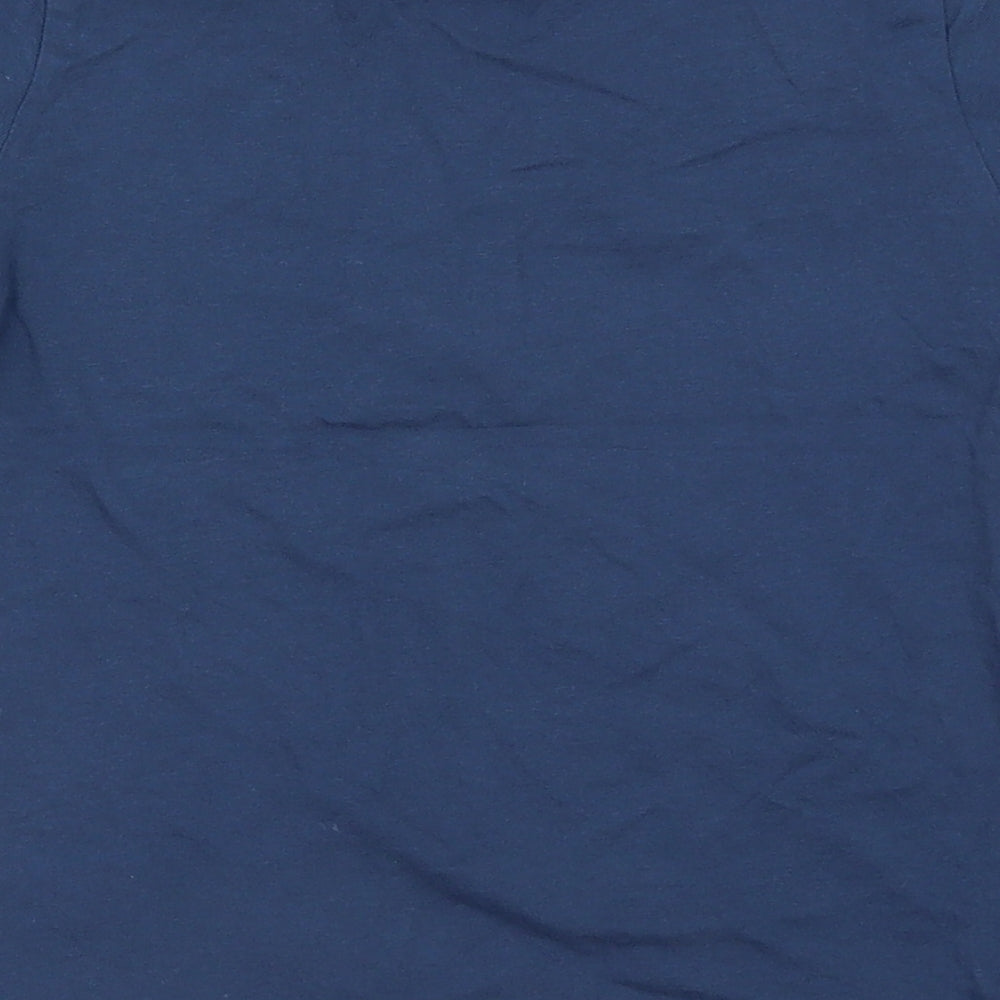 George Boys Blue   Basic T-Shirt Size 7-8 Years  - Surf Vibes
