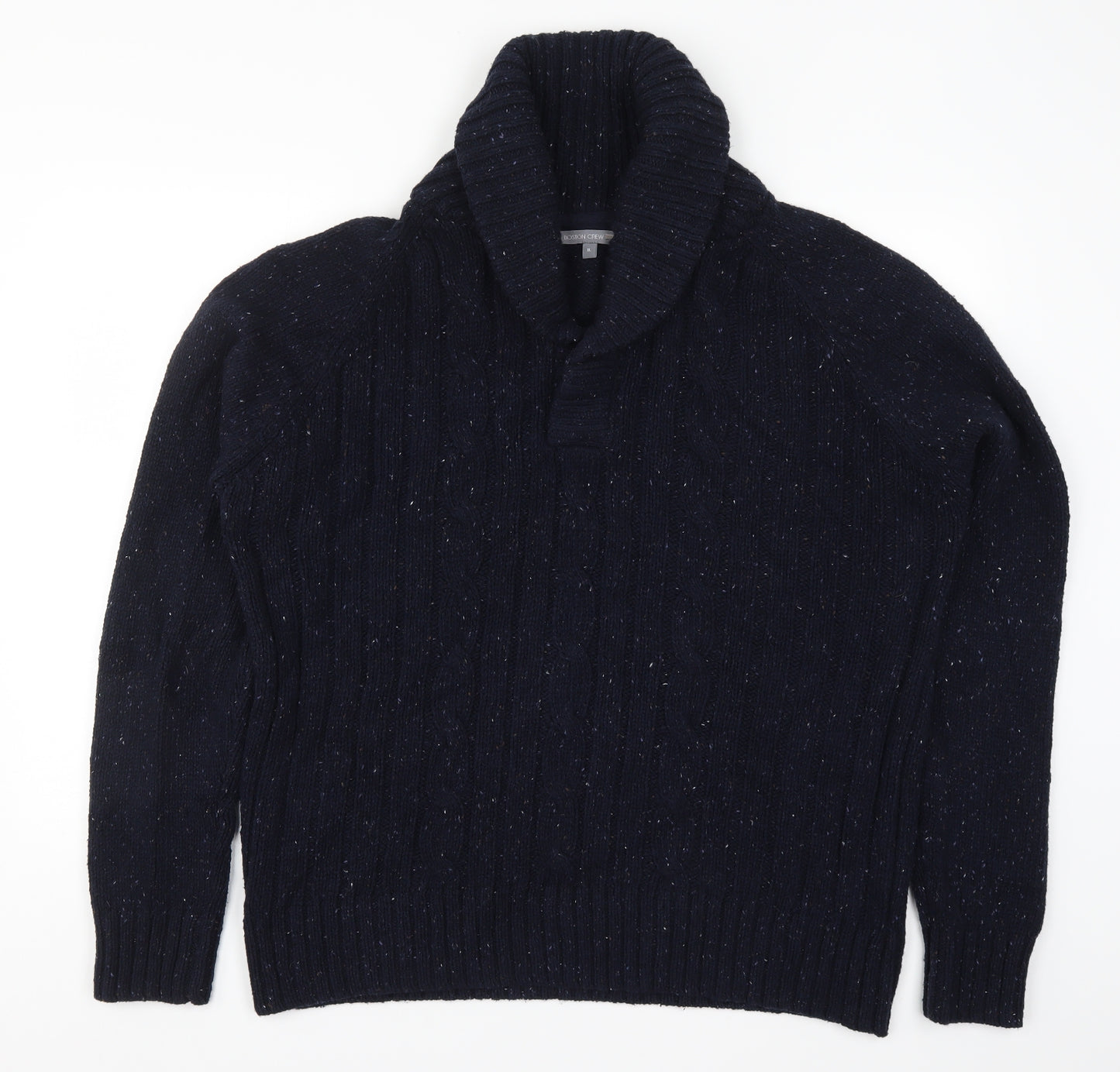 George Mens Blue  Knit Pullover Jumper Size XL