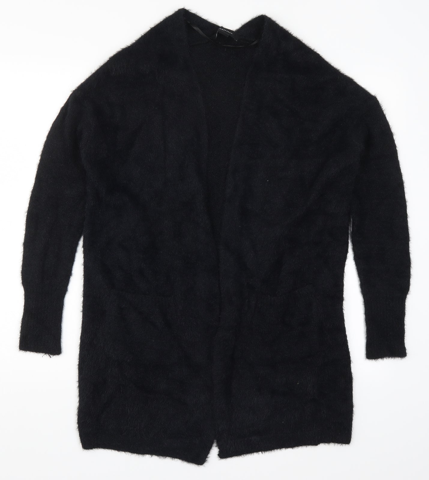 Atmosphere Womens Black  Knit Cardigan Jumper Size 6