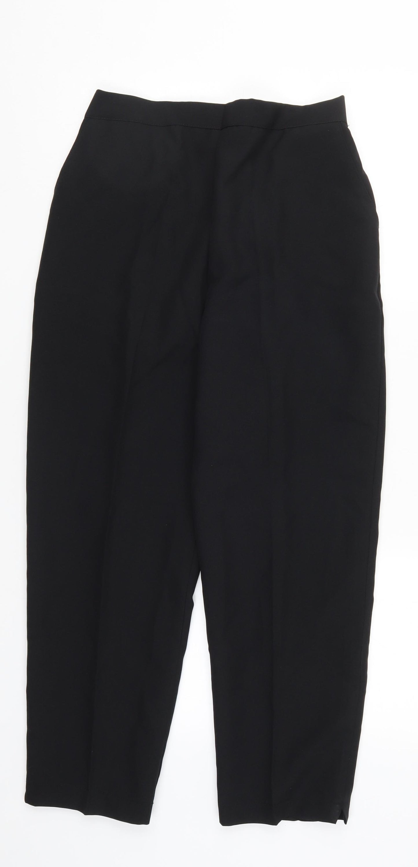 Emma Womens Black   Trousers  Size 14 L25 in