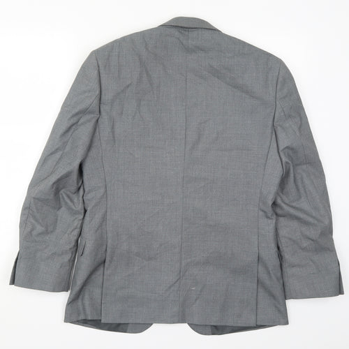 Burton Mens Grey   Jacket Suit Jacket Size 38