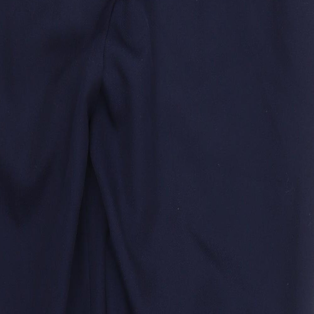 Papaya Womens Blue   Trousers  Size 14 L27 in
