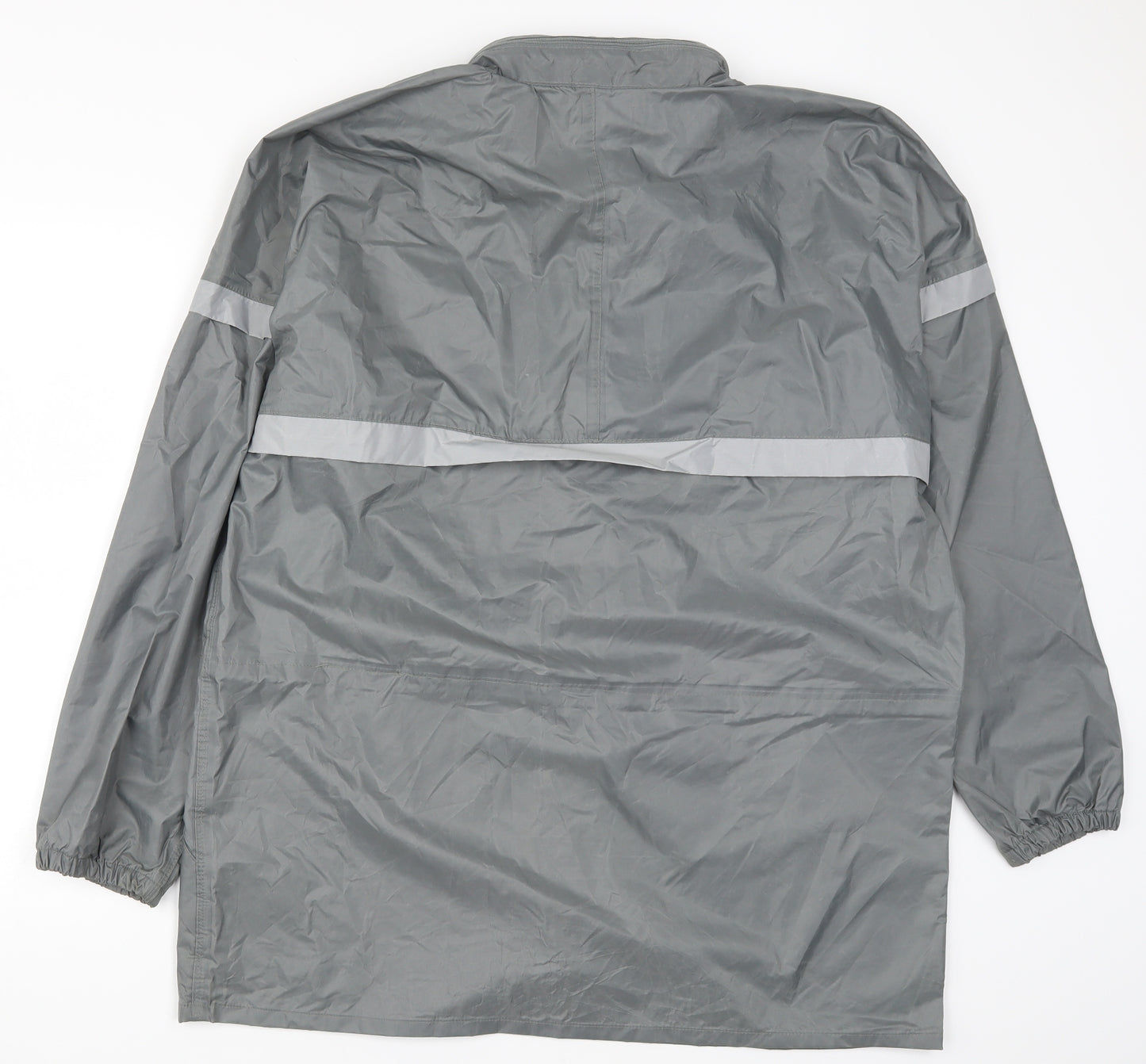 Regatta Mens Grey   Rain Coat Coat Size L