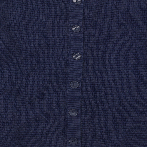 M&Co Womens Blue  Knit Pullover Jumper Size 12