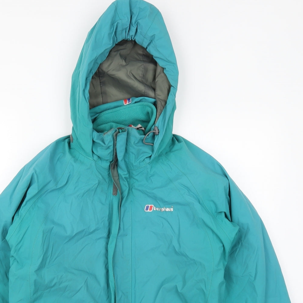 Berghaus Womens Blue   Rain Coat Coat Size 14