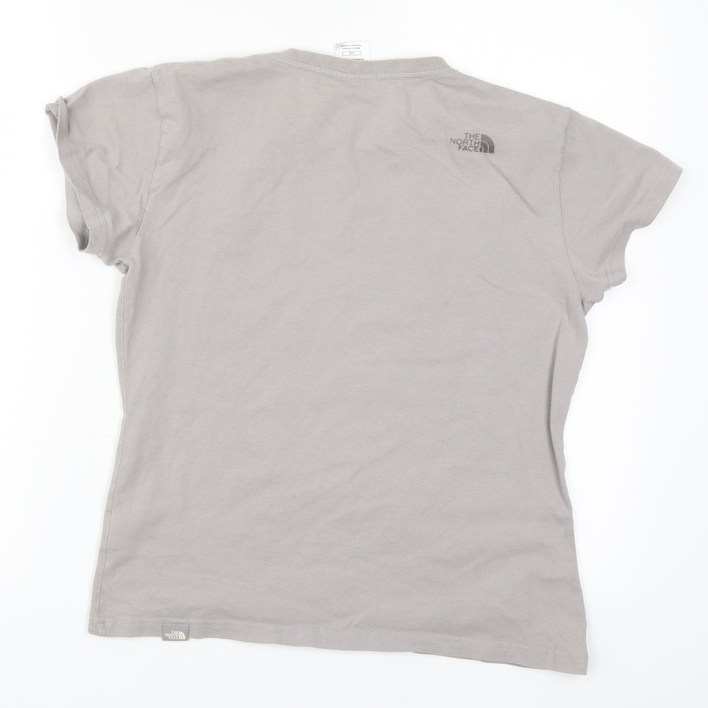 The North Face Womens Grey   Basic T-Shirt Size L