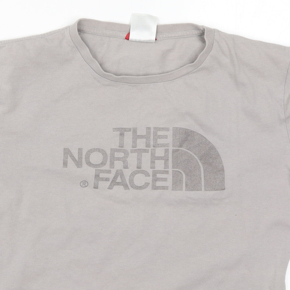 The North Face Womens Grey   Basic T-Shirt Size L