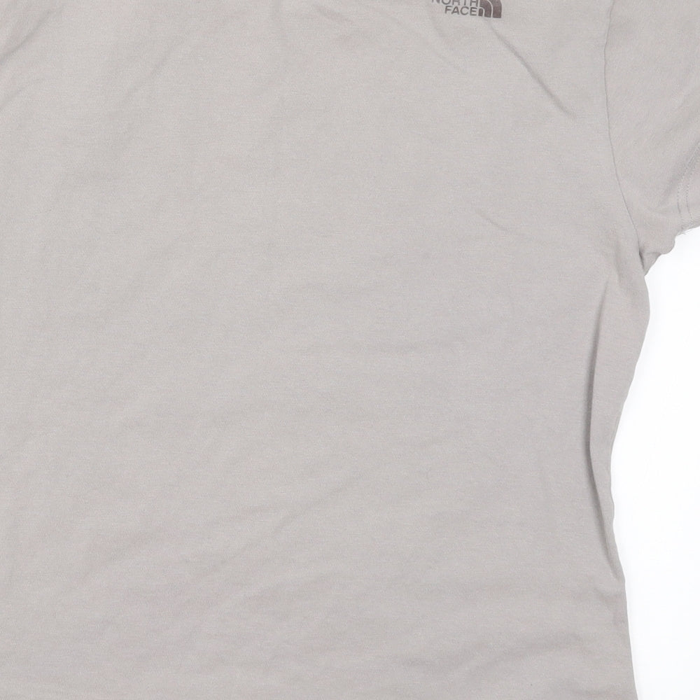 The North Face Womens Grey   Basic T-Shirt Size L