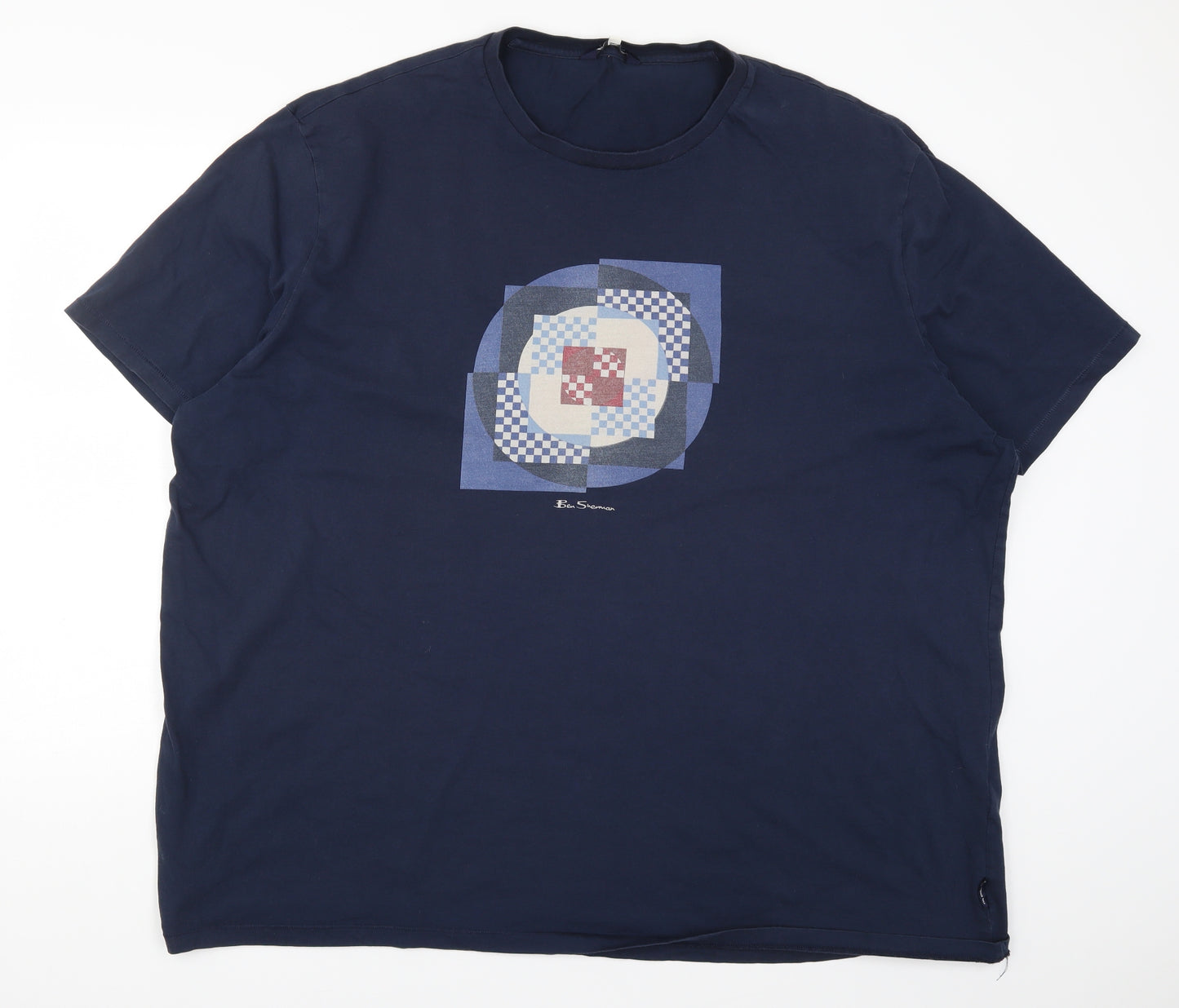 Ben Sherman Mens Blue    T-Shirt Size 34