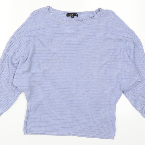 F&F Womens Blue   Pullover Jumper Size 8