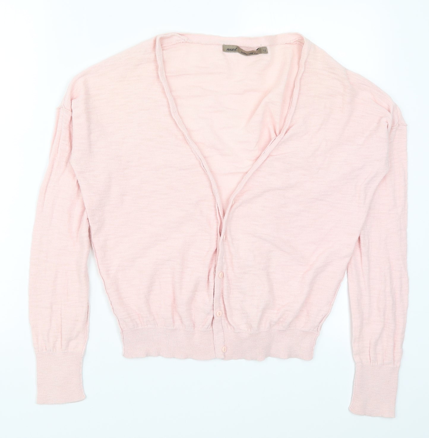 NEXT Womens Pink   Cardigan Jumper Size 12