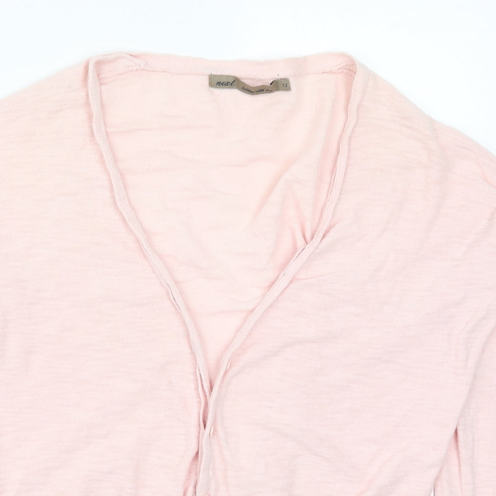 NEXT Womens Pink   Cardigan Jumper Size 12