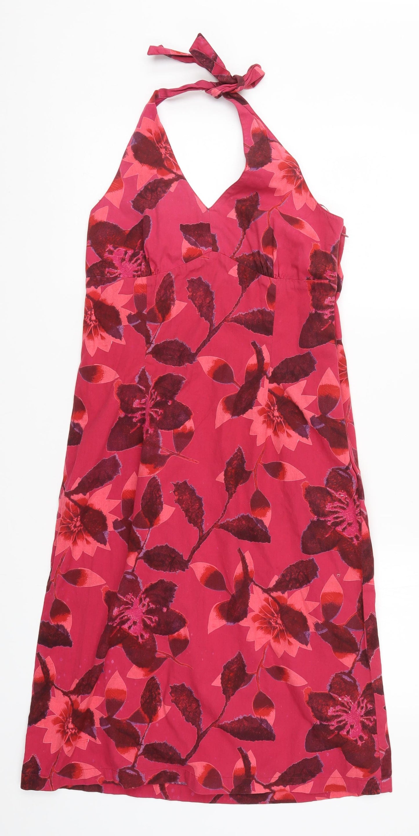 Monsoon Womens Pink Floral  Pencil Dress  Size 10