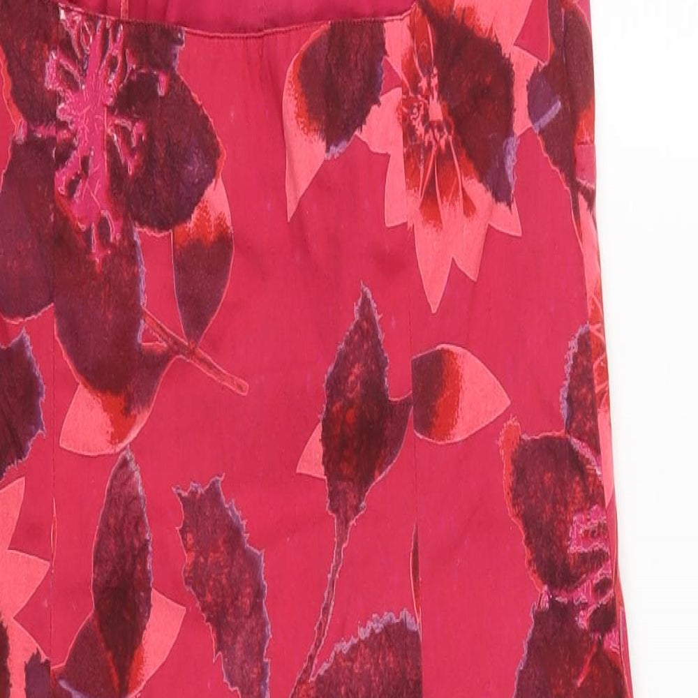 Monsoon Womens Pink Floral  Pencil Dress  Size 10