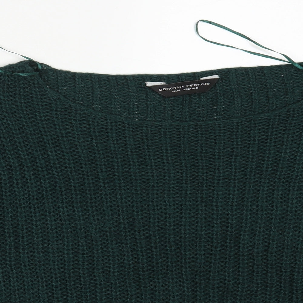 Dorthey Perkins Womens Green   Pullover Jumper Size 10