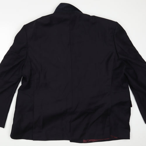M&S Mens Black   Jacket Blazer Size 46  - 8th Destroyer Flotilla Squardon 1945-1963