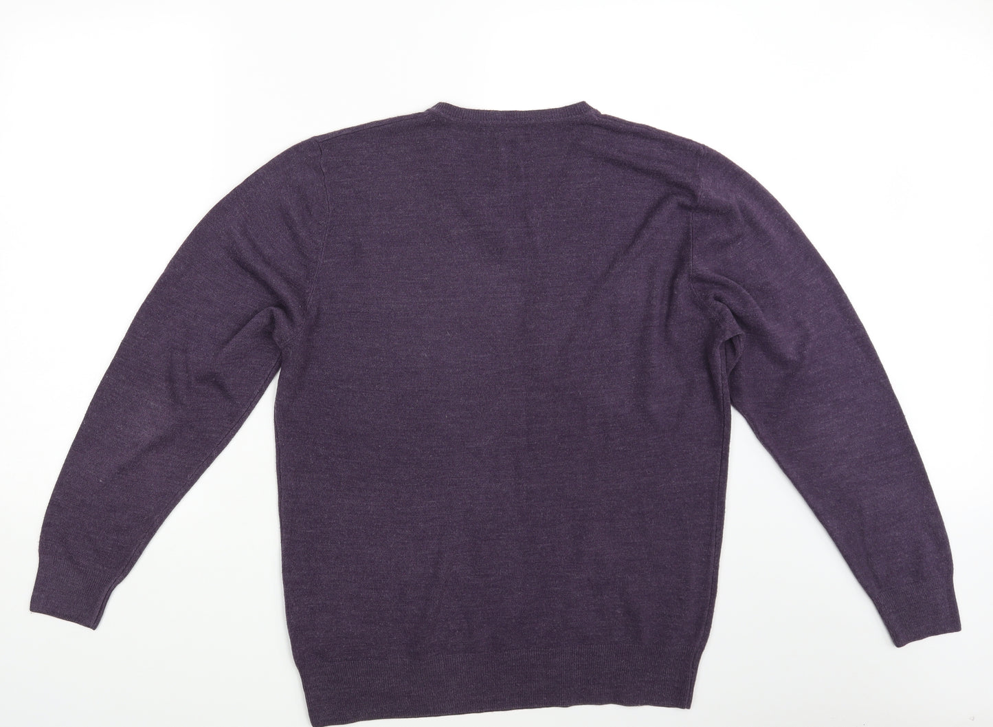 George Mens Purple   Pullover Jumper Size L