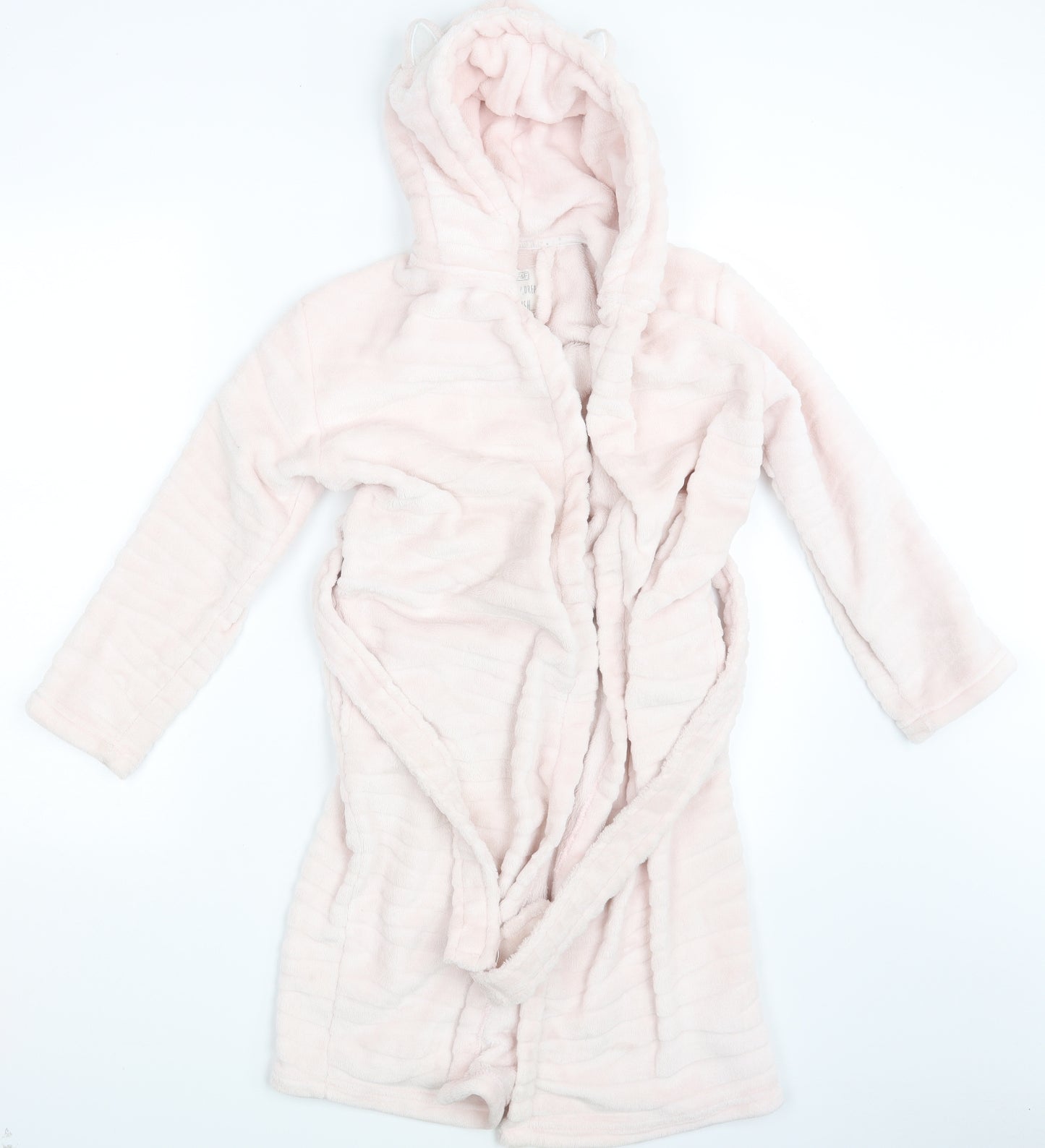 F&F Girls Pink   Top Robe Size 9-10 Years